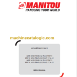Manitou MRT 3050 PRIVILEGE PLUS ST4 S1 REPAIR MANUAL