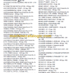 Manitou MRT 2150 M SERIES E2 PARTS MANUAL