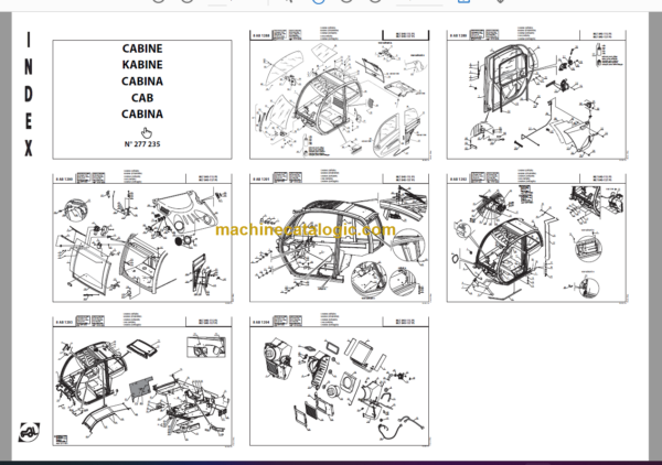 Manitou MLT 840-137 PS PARTS CATALOGUE