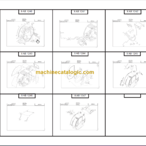 Manitou MLT 625-75 H S1-E3 PARTS MANUAL