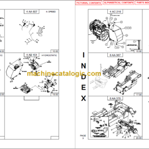 MANITOU M30-40-50-2 HL PARTS MANUAL