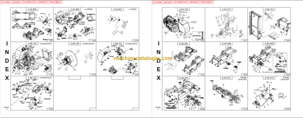 MANITOU M30-40-50-2 HL PARTS MANUAL