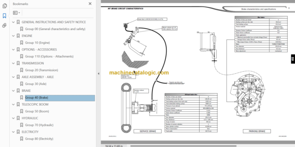 Manitou MLT634 120 LSU Repair Manual M153EN