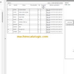 MANITOU MC-X 18-4 D K ST3A S1 PARTS CATALOGUE