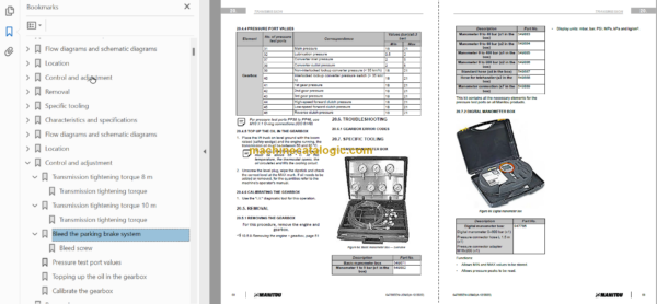 Manitou MLT-X 841 Service Manual