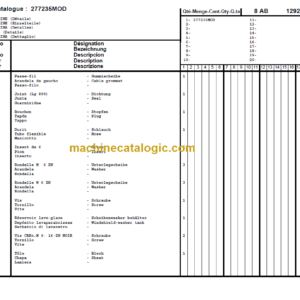 Manitou MLT 840-137 PS PARTS CATALOGUE