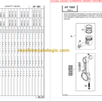 MANITOU M30-40-50-2 HL PARTS MANUAL