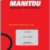 Manitou MXT 840 - KOEL BSIV REPAIR MANUAL