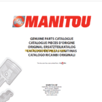 Manitou MLT 1040L-137 PS PARTS CATALOGUE