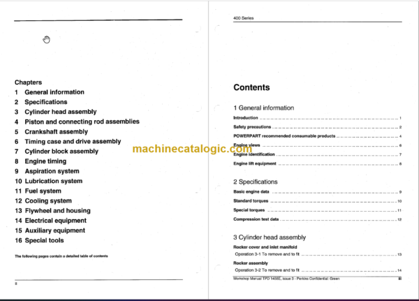 MANITOU MSI 20 25 30 35 20-425-4 D Repair Manual