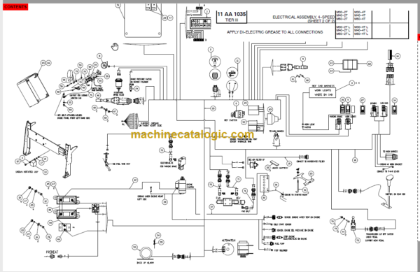 MANITOU M30-40-50-4T H-L PARTS MANUAL