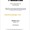 MANITOU MSI 30D Turbo S1-E2 PARTS MANUAL