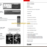 Manitou MVT 665 T Series E2 SERVICE MANUAL