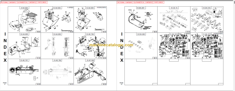MANITOU M30-40-50-4 HL PARTS MANUAL