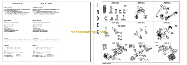 MANITOU MSI 30D Turbo S1-E2 PARTS MANUAL