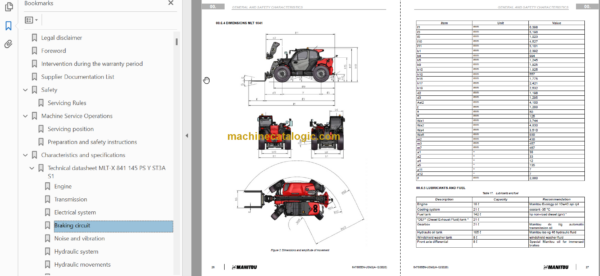 Manitou MLT-X 841 145 PS+ Y ST3A S1 Service Manual