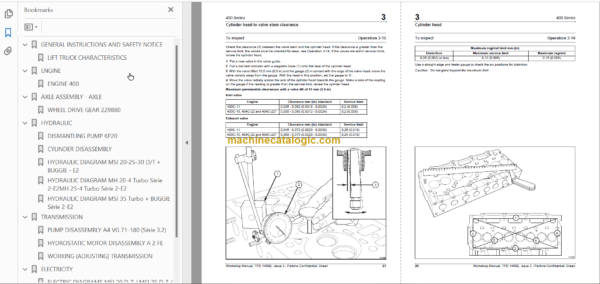 MANITOU MSI 20-25-30-35 MH 20_25-4 Repair Manual