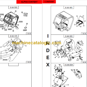 MANITOU M30-24 H K-D HAWK Parts Manual