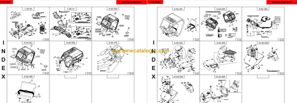 MANITOU M30-24 H K-D HAWK Parts Manual