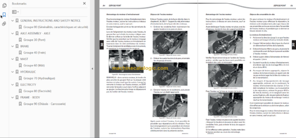 MANITOU EMA II REPAIR MANUAL