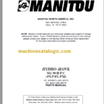 MANITOU M 230H PC - PSPPLPXL PARTS MANUAL