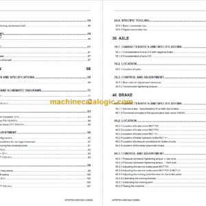 Manitou MLT 635 ST5 S1 Service Manual