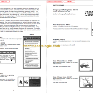 Manitou MRT 2150 M SERIES E-2 SERVICE MANUAL