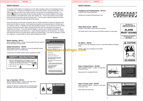 Manitou MRT 2150 M SERIES E-2 SERVICE MANUAL