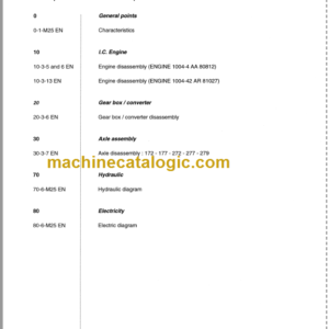 MANITOU M26-4 REPAIR MANUAL