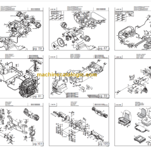 MANITOU MH25-4 Turbo S2-E3 PARTS MANUAL