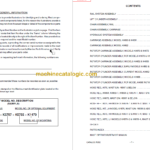 MANITOU 4800 Series Parts Manual