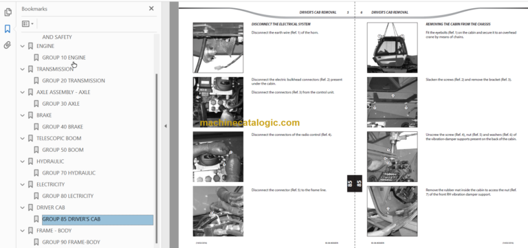 Manitou MRT 2145 Easy 360 ST3B S1 Repair manual