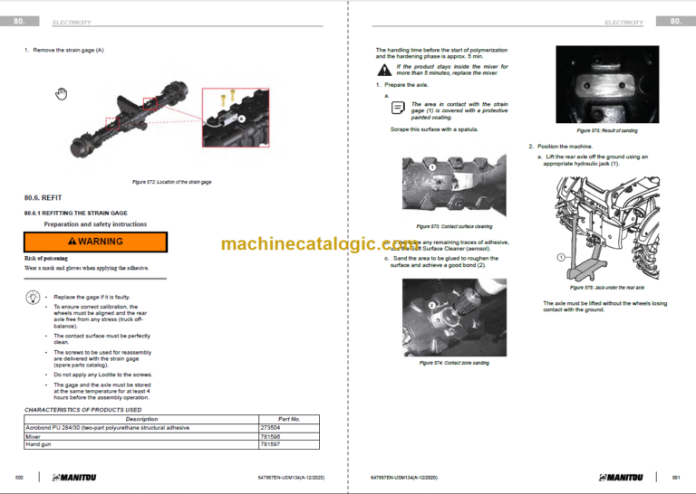 Manitou MLT 635 ST5 S1 Service Manual