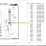 MANITOU 1100 Series Parts Manual