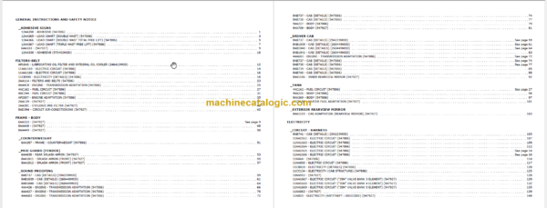 MANITOU MSI 50 H S1 E2 PARTS CATALOGUE