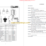 MANITOU M230-M2300546 M240332 M2500264 PARTS MANUAL