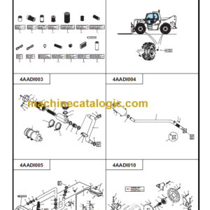 Manitou MHT10120 M SERIES-E3 PARTS MANUAL