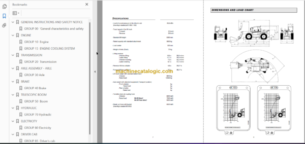 Manitou ML 632 Serie 2 T MU Repair Manual