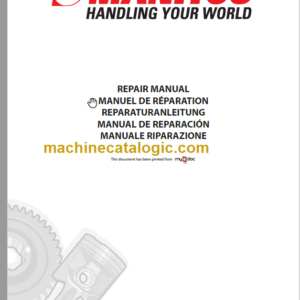 MANITOU ME 316 Repair Manual