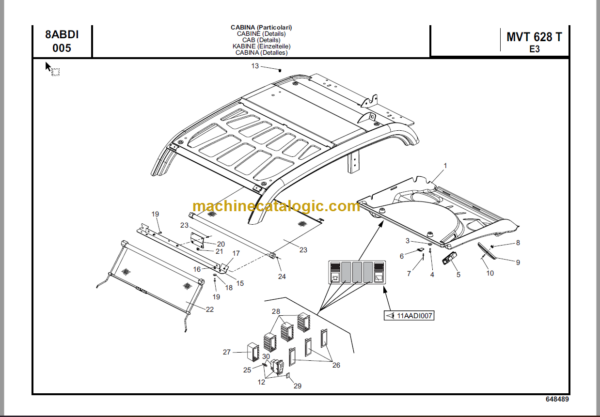 Manitou MVT 1230LS PARTS CATALOGUE