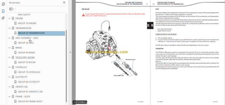 Manitou MRT 2145 Easy 400 ST3B S1 Repair manual
