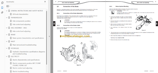 MANITOU ME 316 Repair Manual