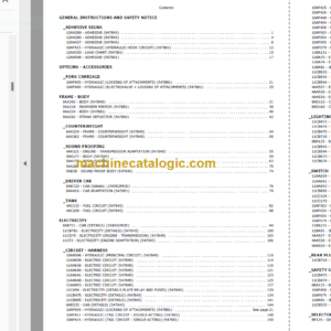 Manitou MLT 630 120 LSU SB E2 PARTS CATALOGUE