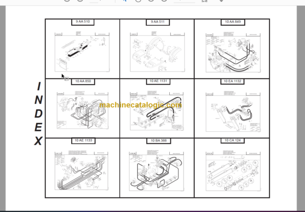 Manitou MLT 845 120 LSU - S4 - E3 PARTS MANUAL