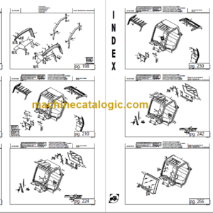 MANITOU MH 25 4 Turbo Series 2-E2 PARTS MANUAL