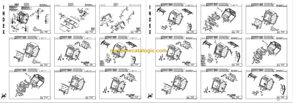 MANITOU MH 25 4 Turbo Series 2-E2 PARTS MANUAL