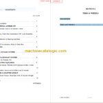 MANITOU M230H PC-PSL 75 HYDROHAWK PARTS MANUAL