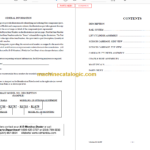 MANITOU 8500 Series Parts Manual