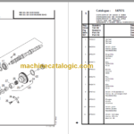 MANITOU MH 25 4 Turbo Series 2-E2 PARTS MANUAL