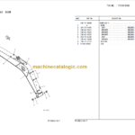 Komatsu PC160LC-7 Hydraulic Excavator Parts Book